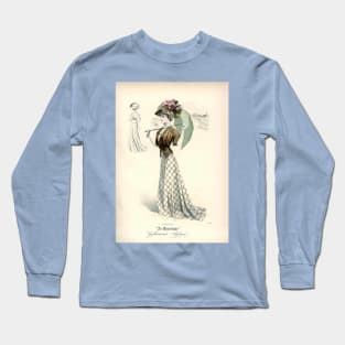 Edwardian Fashion Plate Long Sleeve T-Shirt